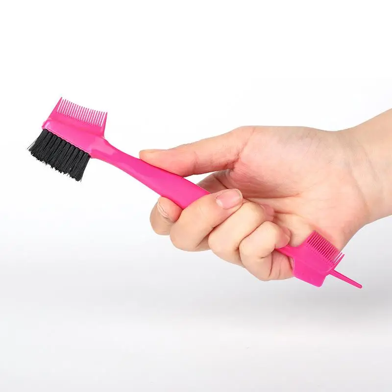 Edge Control Brush for Human Hair Wigs – Fine-Tooth Comb for Taming Baby Hairs & Laying Edges