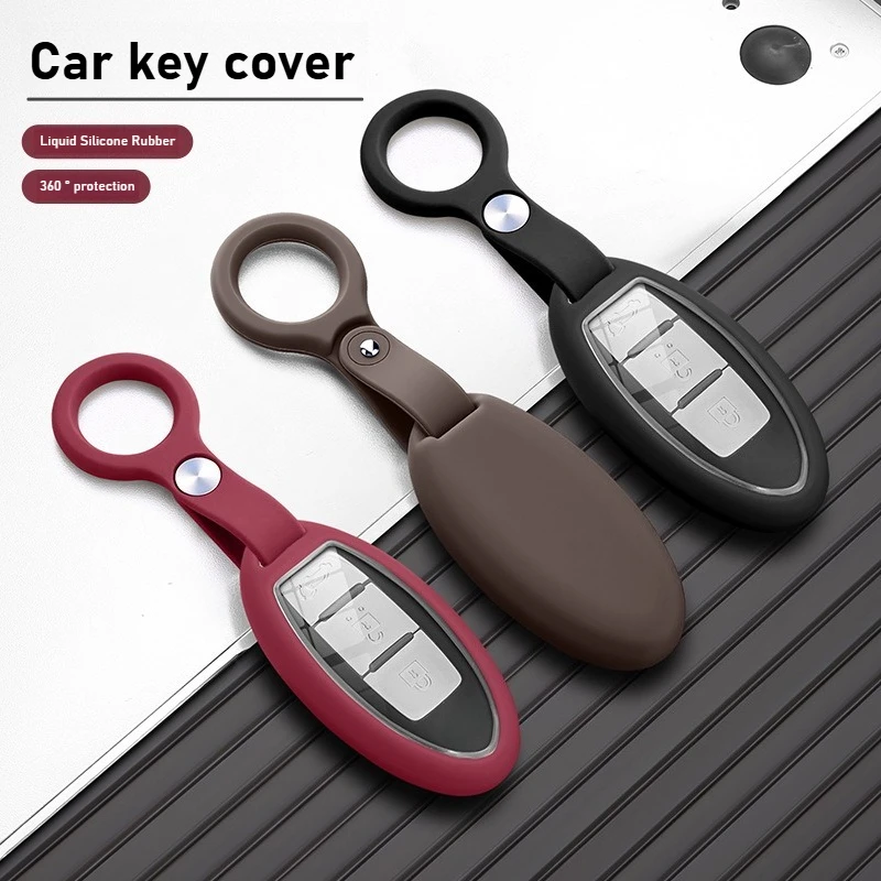 Key Fob Cover for Infiniti Q50 Q50L Q70 Q70L QX50 QX60 QX80 FX35 QX70 Silicone Smart Remote Key Protective Case Car Accessories