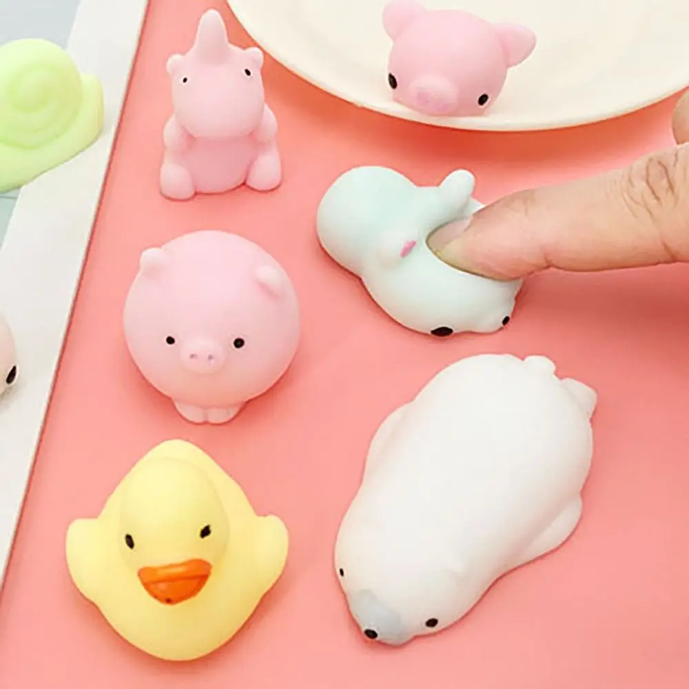 Cute Animals Decompression Toy Soft Sticky Squeeze Toy Stress Relief Abreact Pressure-relief Toy Student