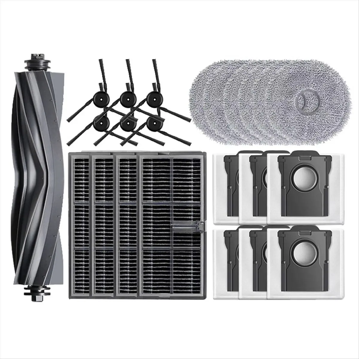 

Для робота-пылесоса P50 Pro Ultra / P50 Ultra Основная боковая щетка HEPA-фильтр Швабра Тканевый мешок для пыли Аксессуары Запчасти [BWASCLIM]