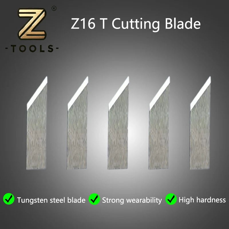Z16 Solid Carbide Cutting Blade/ Tipped Grooving Tools CNC Cutting Blades for Flexible KT boards, foam boards