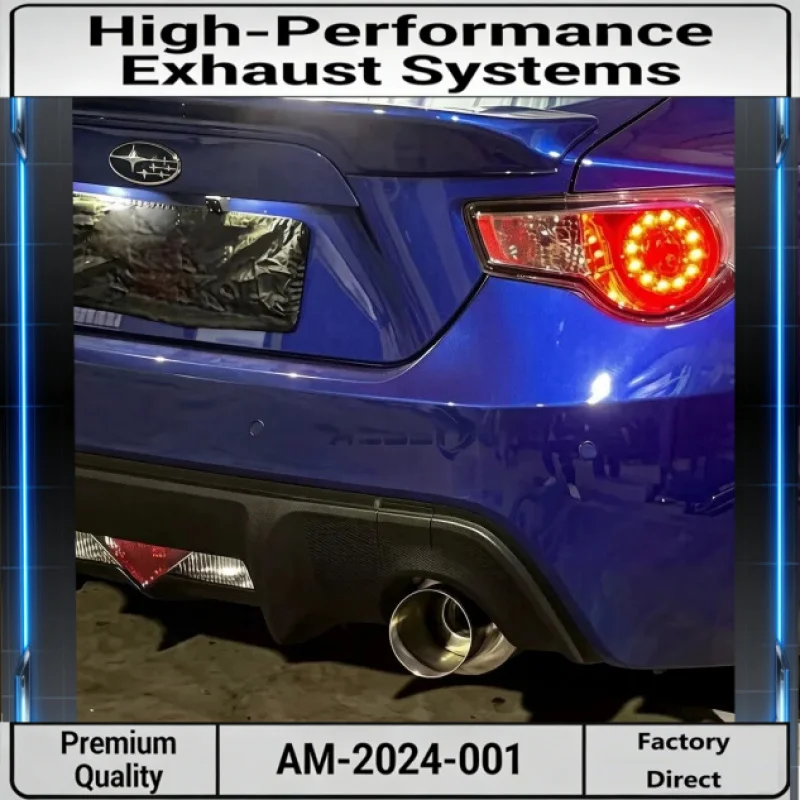 Performance Cat-Back Exhaust for Subaru BRZ 2.4L 2019+ | JDM Sport Exhaust System for Enhanced Sound & Response