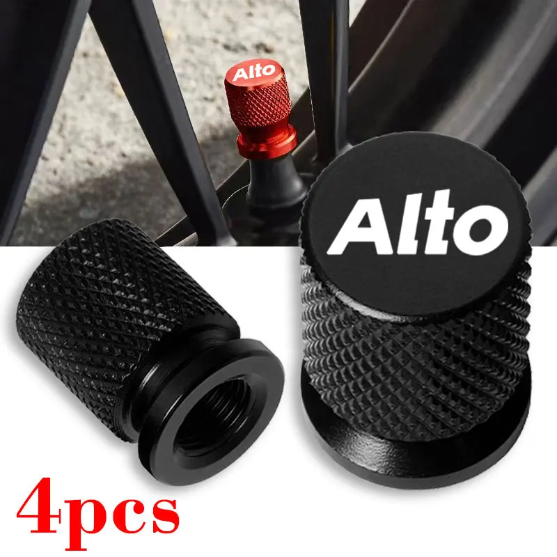 

For Suzuki Alto Car Wheel Tire Valve Caps Tyre Stem Covers Airdust Waterproof Accessories