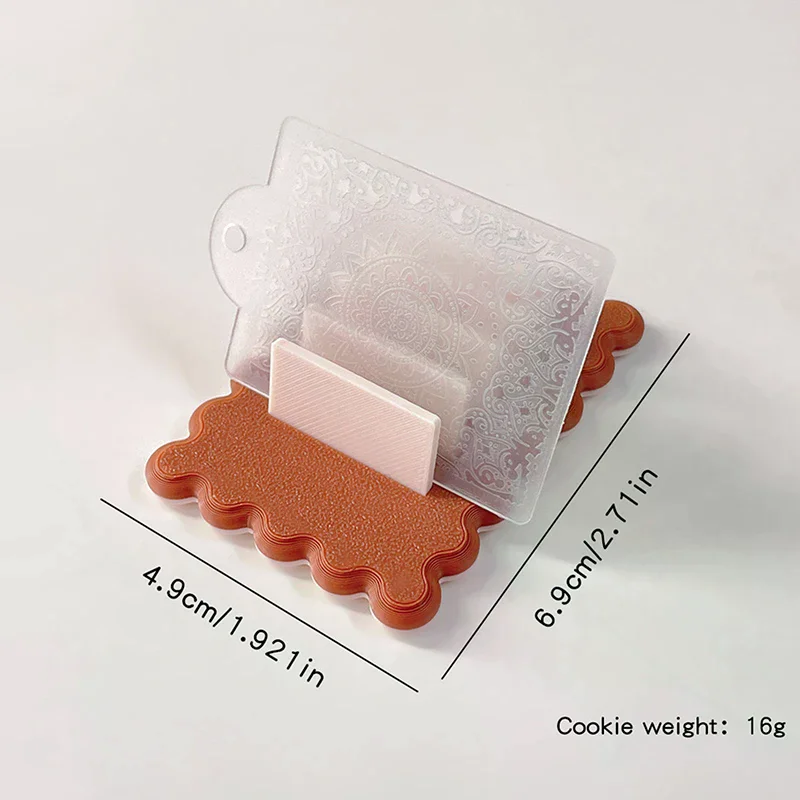 Nail Art Seal Template Steel Plate Storage Base Biscuit Shape Holder Nail Stamp Templates Holder Stencils Storage Rack Display