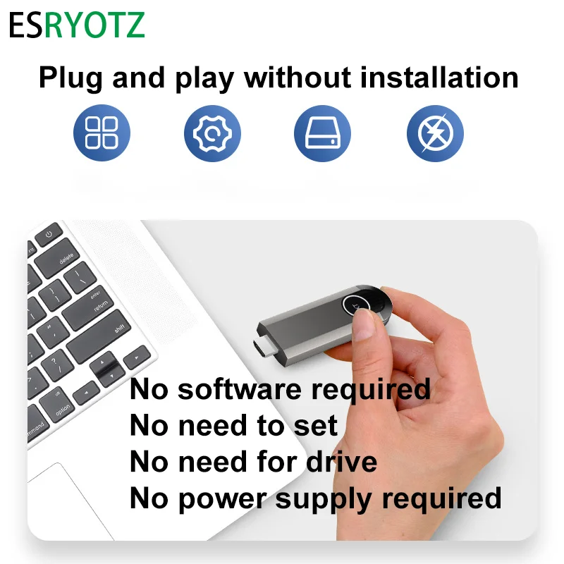 Wireless Extender Video Audio Wireless HDMI-Compatible Transmitter and Receiver For meeting  Laptop PC To TV Projector Monitor