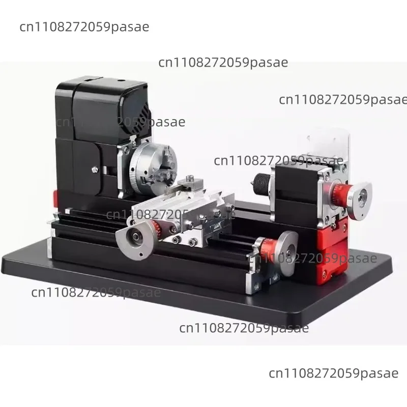 Miniature metal lathe Mini combination small machine tool Multifunctional woodworking household lathe