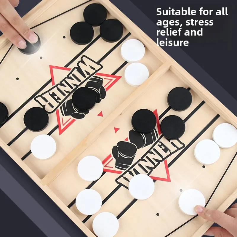 

Table Hockey Fast-paced Flipper Board Puzzle Game Quick-win Party Table Battle Game Parent-Child Interactive Children's Toy