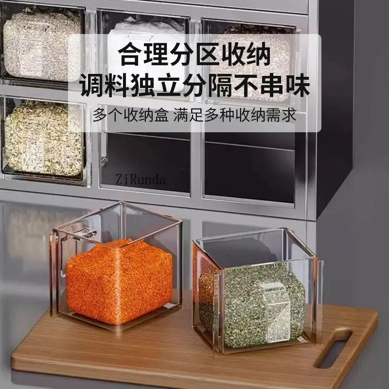 رف تخزين توابل المطبخ غير اللكم متعدد الوظائف مثبت على الحائط لزجاجات توابل الحائط