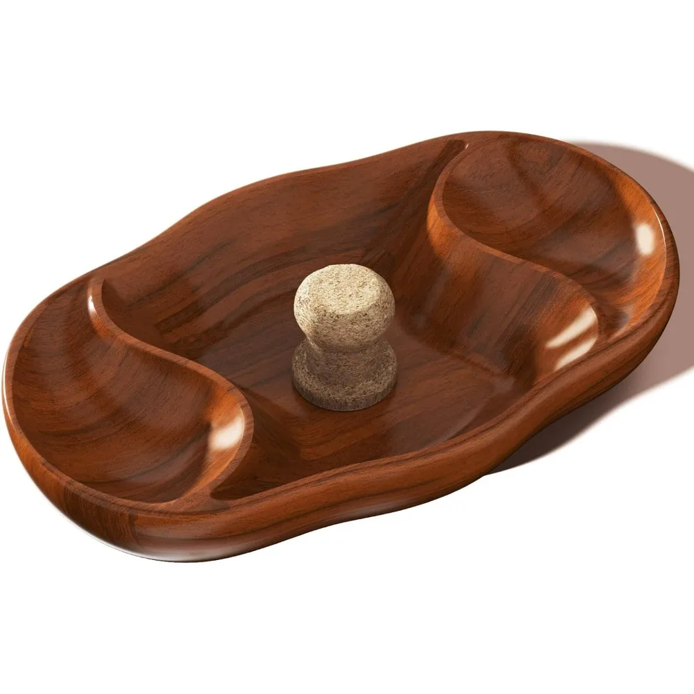 

Деревянная пепельница для сигар и труб с пробковым молотком — пепельница с двойным подставкой для курильщиков в помещении и на открытом воздухе — деревенская деревянная пепельница ручной работы