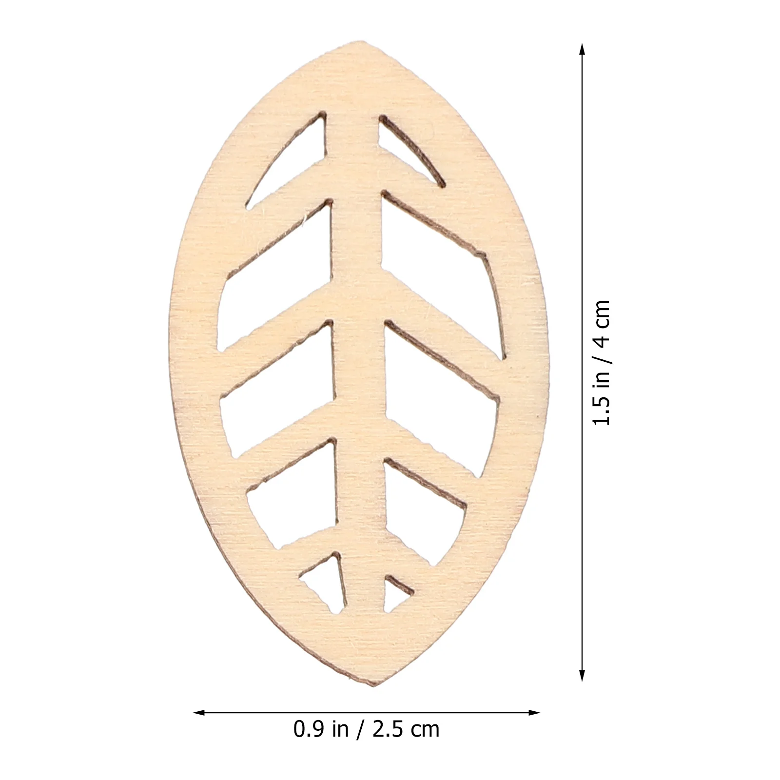 

100Pcs DIY Craft Wooden Slices Kids Painting Accessories Natural Flower Grass Wood Chips DIY Handmade Crafts Kids Painting Toys