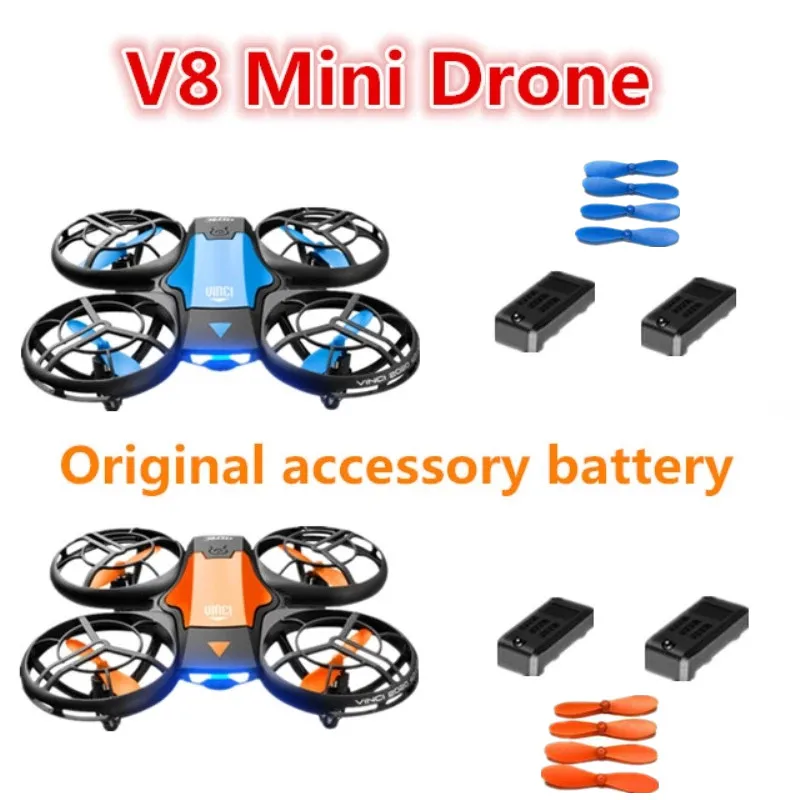 V8 Mini Drone Original Accessories 3.7V 650MAH Battery Propeller Blade Use  For 4DRC V8 Drone Battery 4D-V8 Spare Parts