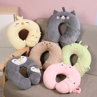 Travel Pillow Portable Comfortable Neck Support Pillow For Adults And Kids Cute Neck Pillow For Sleeping Traveling And Camping