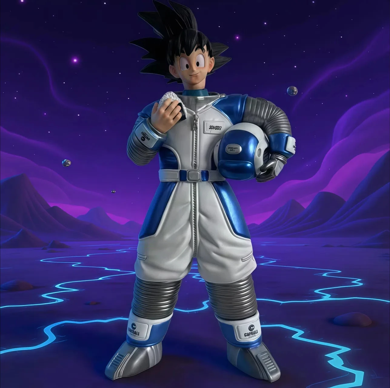 

Dragon Ball аниме скафандр Гоку Какарот фигурки ПВХ GK статуя модель настольное украшение коллекция игрушек в подарок