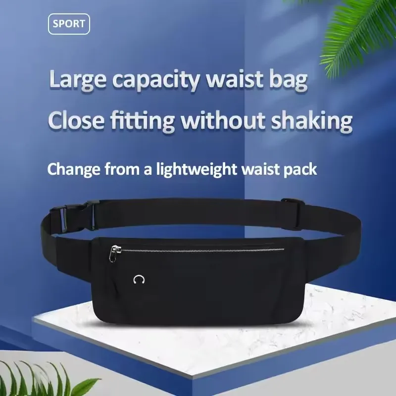Running Waist Bag Sports Belt Pouch Mobile Phone Bag Men Women Waist Pack Lightweight Gym Sports Bag Waist Pack Adjustable Strap image 3