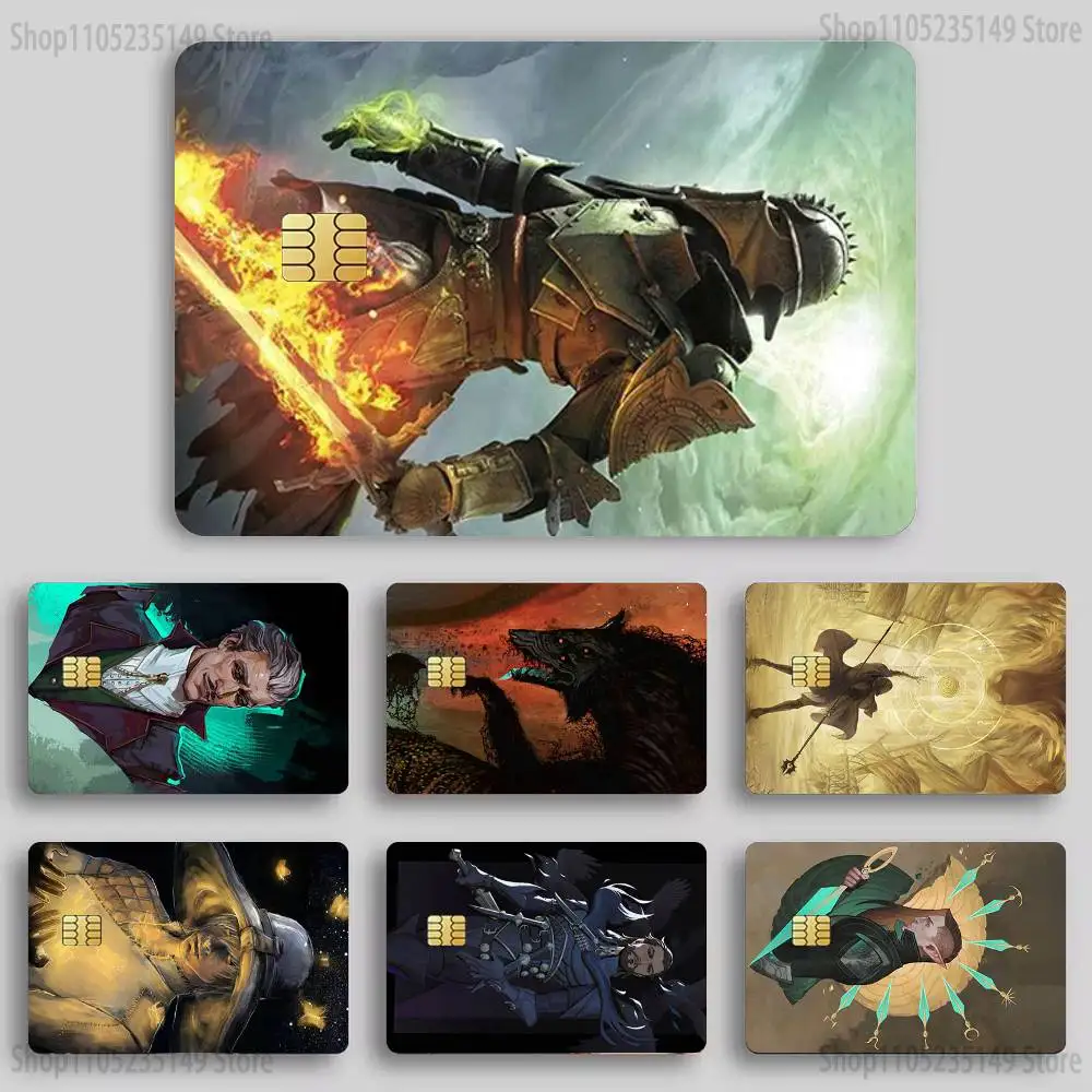 

D-DragonS Age Card Sticker Diy Decorate Exquisite Bank Card Decals Patch Documents Birthday Gift