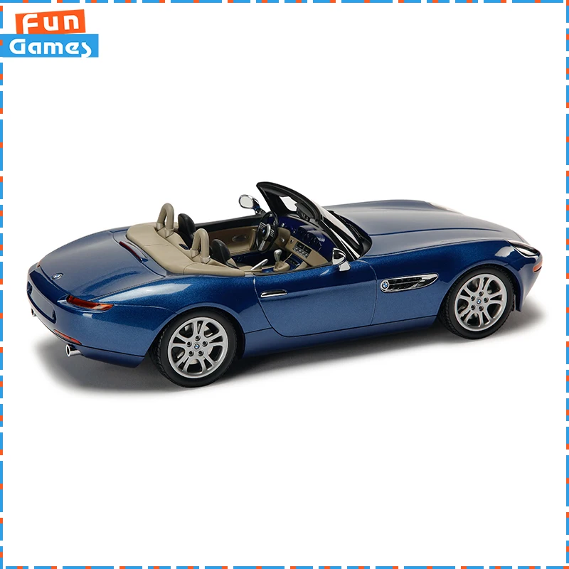 

Новая оригинальная модель автомобиля BMW 1 18 Z8 Roadster из сплава, высокодетализированная спортивная машина, коллекционный предмет декора, подарок для автолюбителей