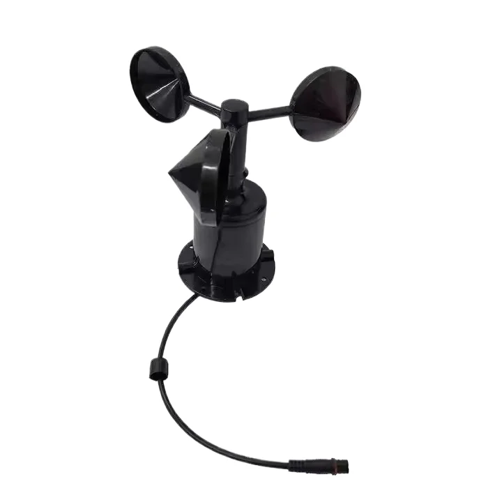 

2026 3 Cup Weather Monitor Station 0~70m/S Environment Signal Rs485 0-5v Output 0.1m/s Resolution ABS Wind Speed Sensor Transmit