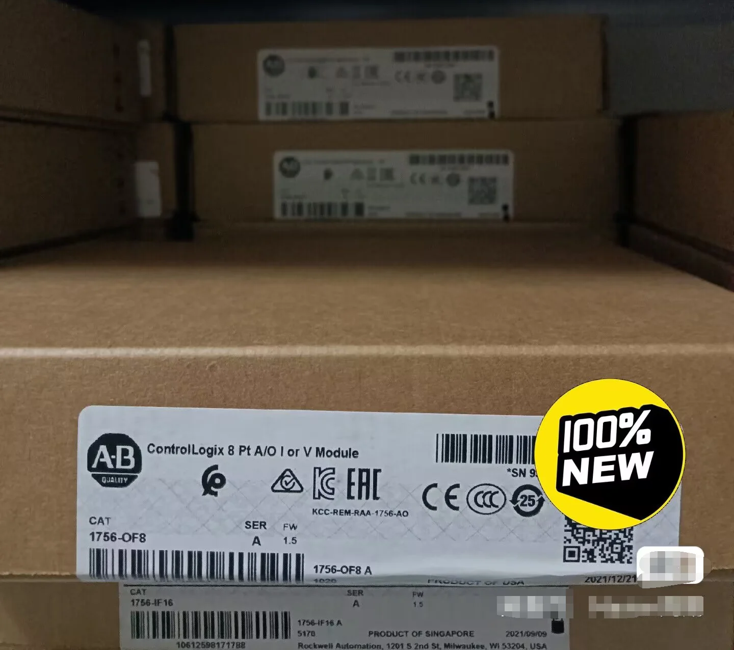 1Pc Nieuwe Ab 1756-OF8 1756OF8 Een In Doos Merk