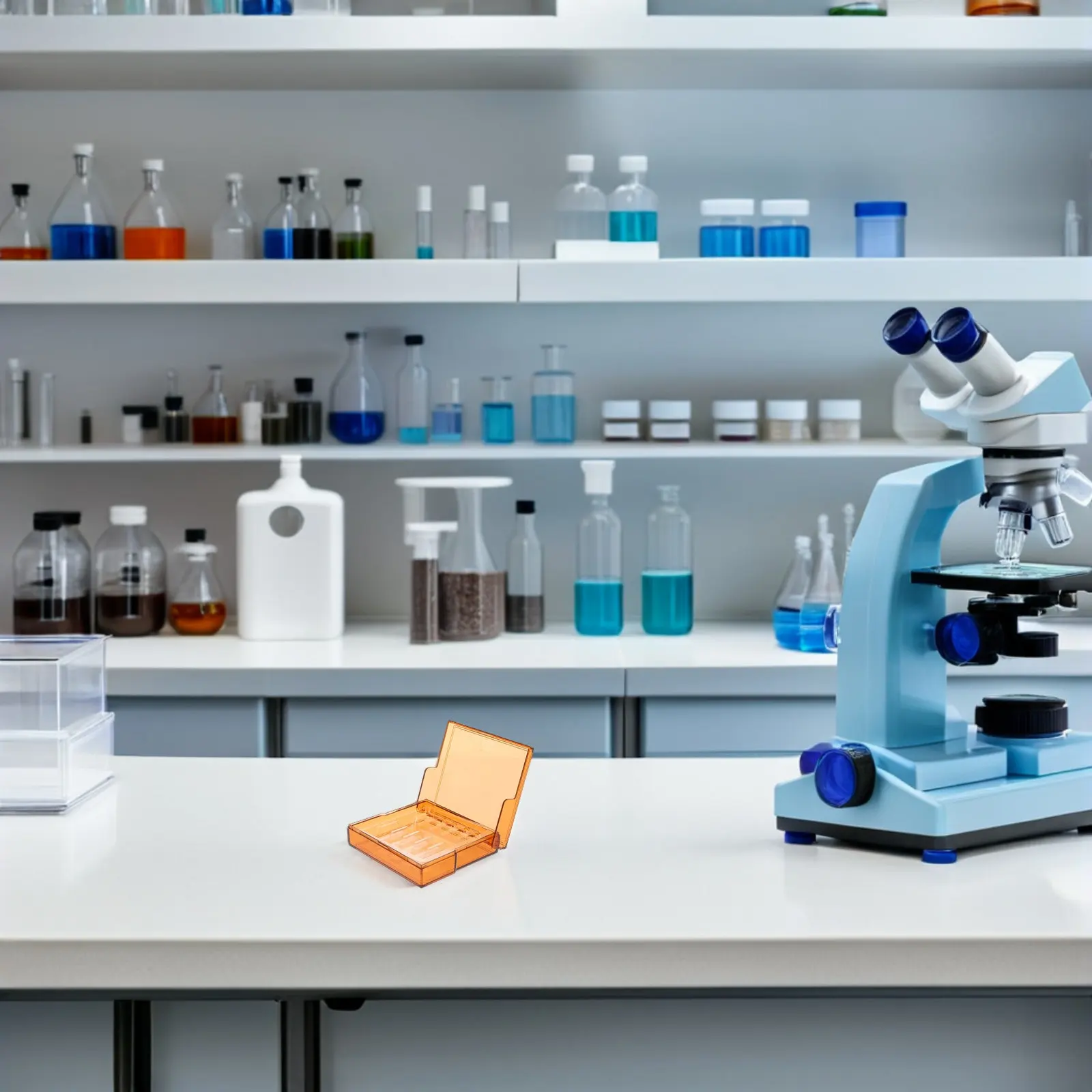 

2Pcs Amber Lightproof Ampoule Storage Box Case Holder for 1Ml Vials Medical Injection Organizer Portable Emergency Clinic Travel