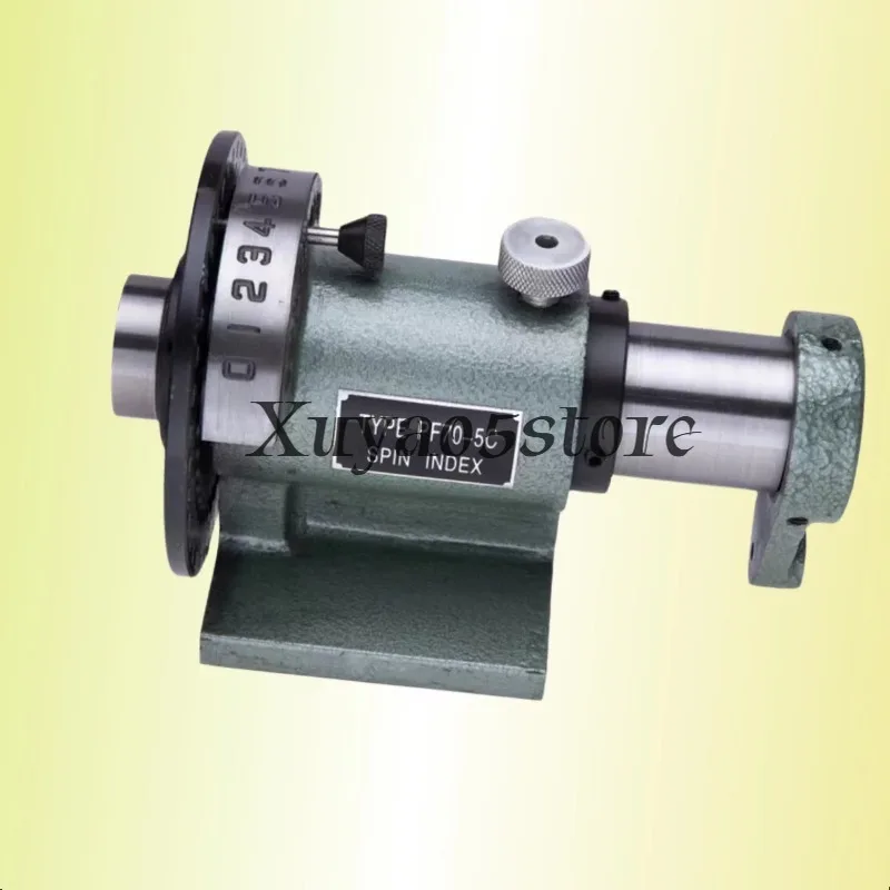 PF70-5C simple indexing head fast aliquot drilling and milling machine can be connected to 2 
