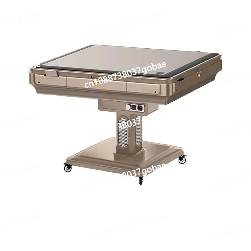 

Household silent folding movable automatic mahjong machine