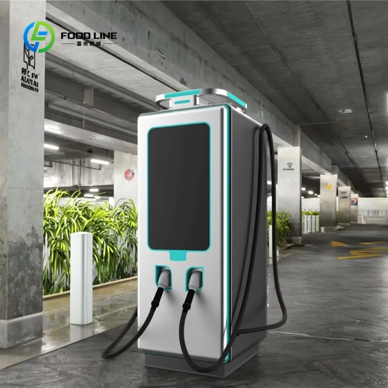 Customized 400kW DC Fast Charge Station 80-480KW Dual CCS2/CCS1/GBT European Standard Floor-Mounted EV Charging Station