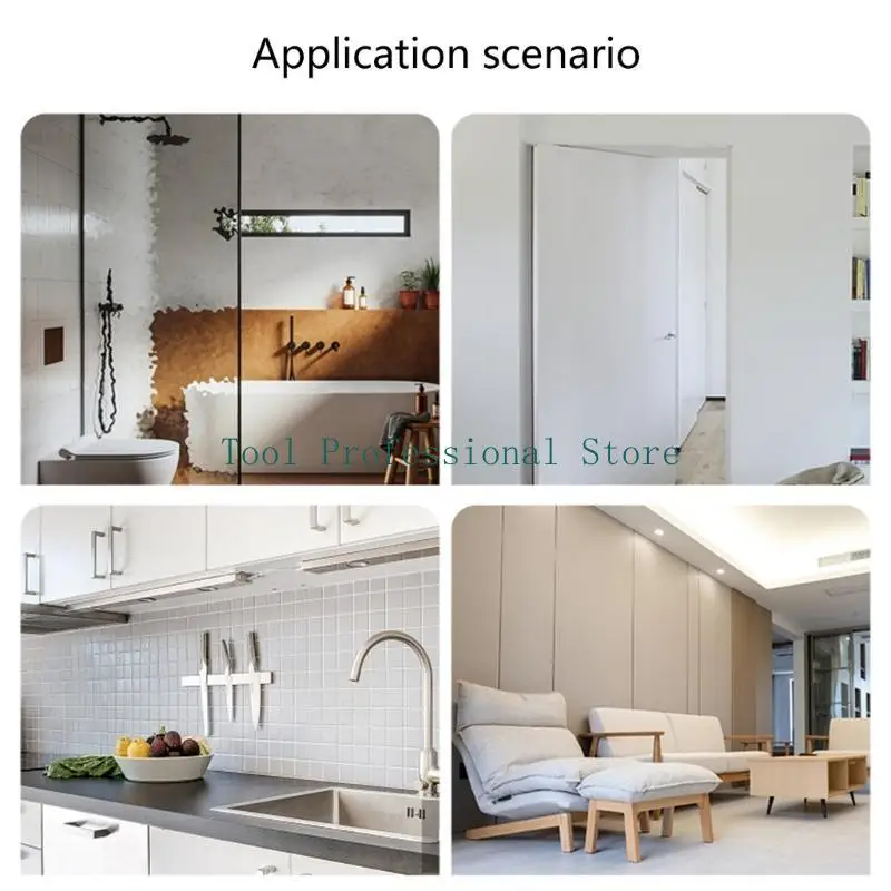 

57QF Kitchen Utensil Hangers with 4/5/6 Hooks Space Saving Wall Utensil Hooks Kitchen Utensil Holder No Drilling Hooks Rack