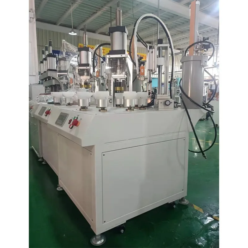 LED bulb pressing plate gluing machine LED bulb dispensing machine