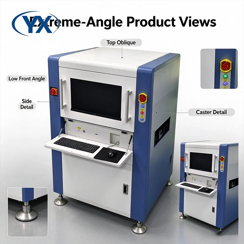 High Precision PCB Automated Optical Inspection Machine YX180 3D Smt Aoi Machine SPI Inspection Machine