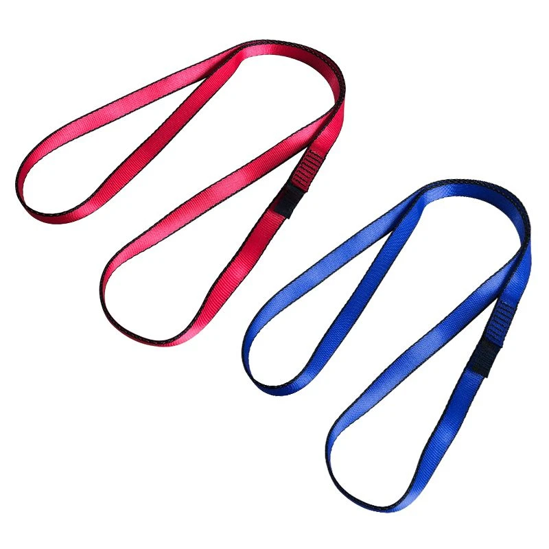 1pc escalade fronde coureur 22KN escalade sangles pour l'escalade en plein air rappel balançoire Yoga pour arbre travail Suspension