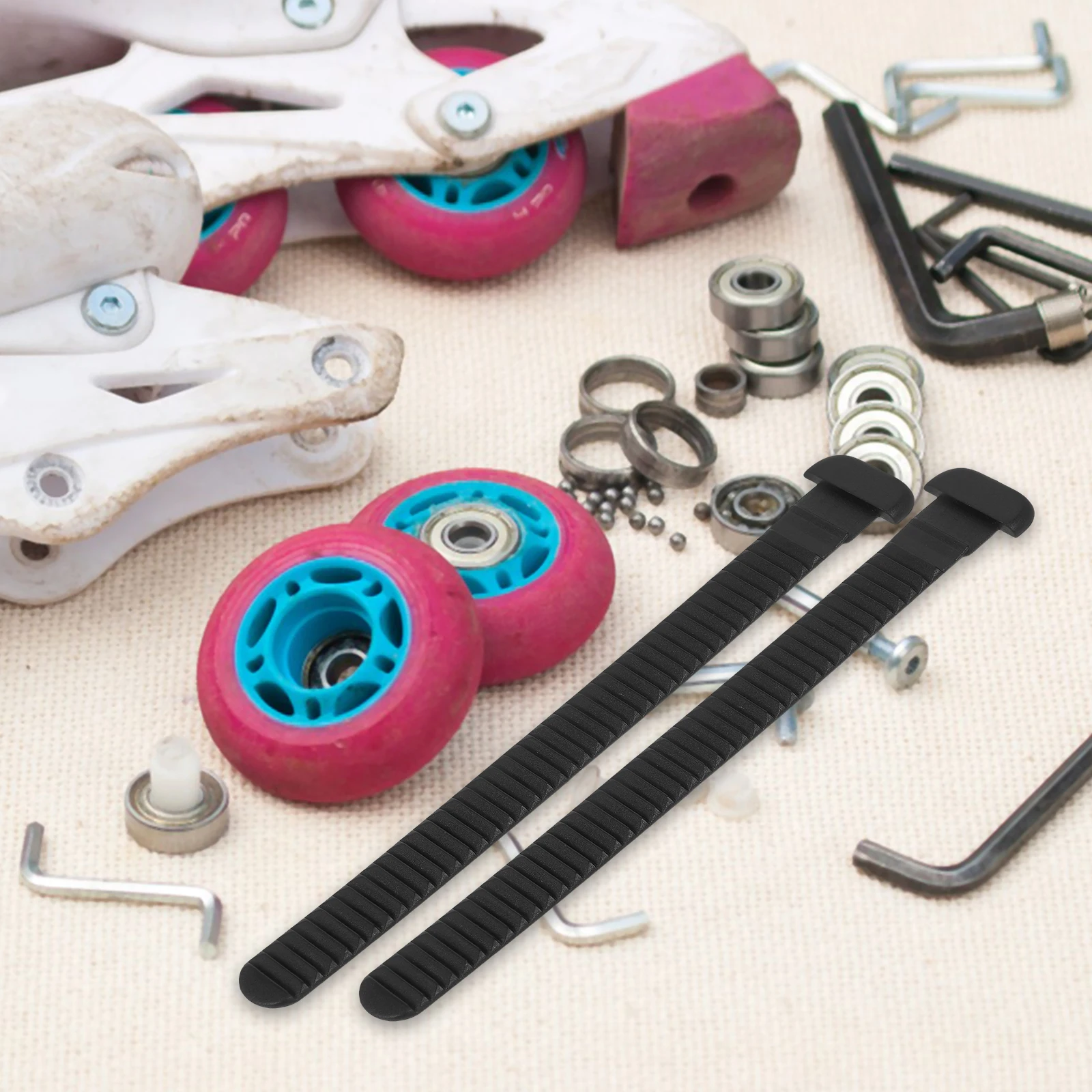 

2pcs Ski Boot Buckle Assist Tool Snowboard Button Toothed Belt Straps Skate Accessories Reliable Materials Easy Installation