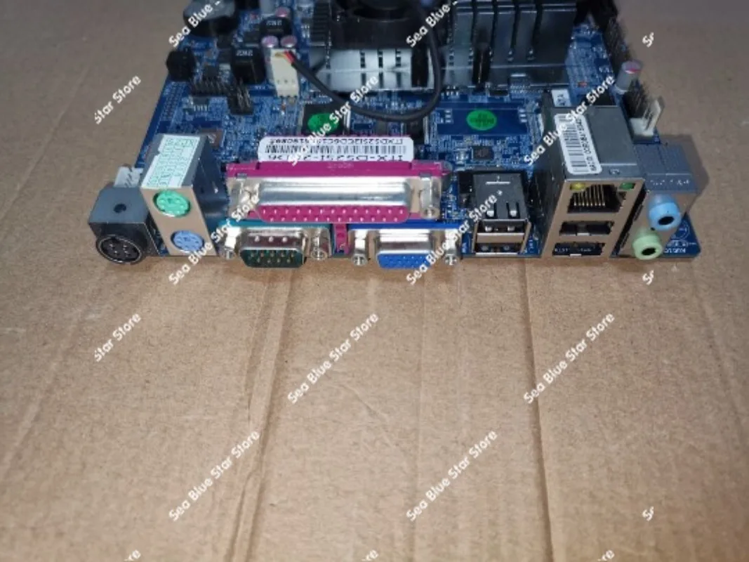 Industrial  Board ITX-D525I-2CD6 Cash Register Main Board 17 * 17 Four Threads 12V4 Pins, Second-hand Disassembly Main Board