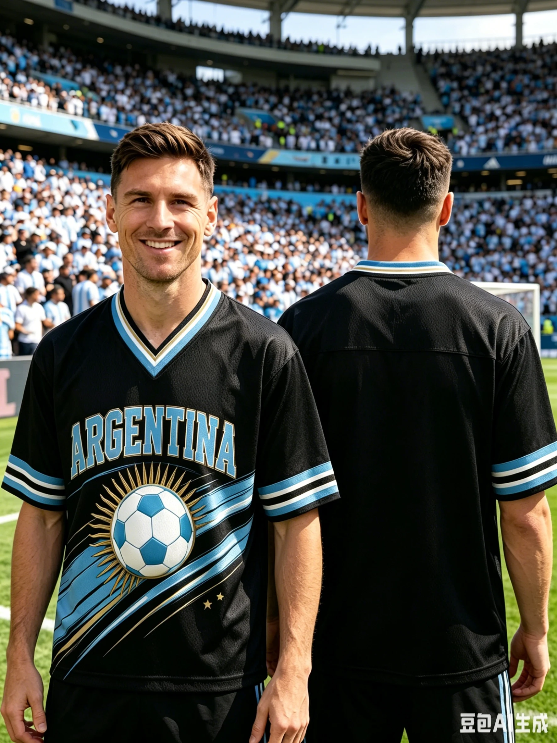 Hot Selling Top Summer Argentina 26 Quick Dry Crew Neck T-shirt Unisex Couple Hip Hop Daily Street Casual Pride Football Fan Tee