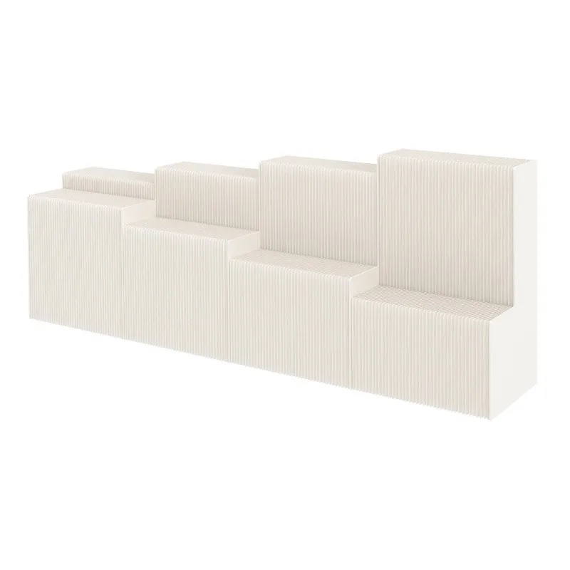 Multi-layer Floor Display Counter, Merchandise Storage Rack for Retail Shop Exhibition