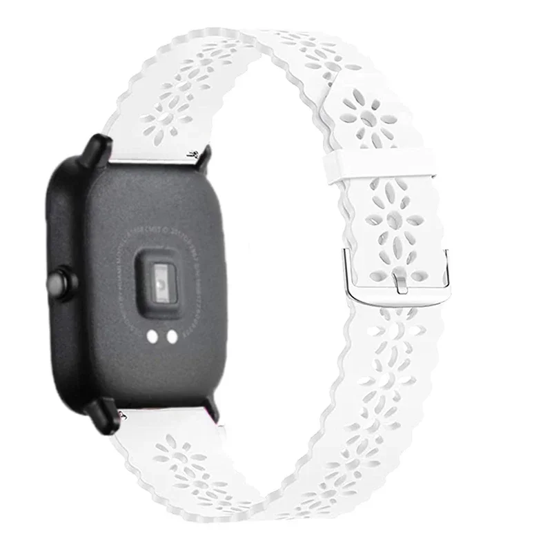 Lace band For Amazfit GTS 4/2/2e/3/GTS2 Mini/GTR/4/3/Pro/GTR2/42mm/stratos 20mm/22mm correa Bracelet Amazfit bip u Watch strap