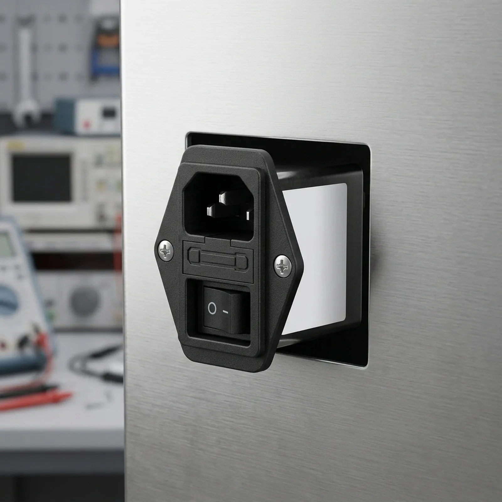 Sleek Integrated Design of 230V For EMI Power Filter with for iec Configuration and Protective Fuse for Commercial Use