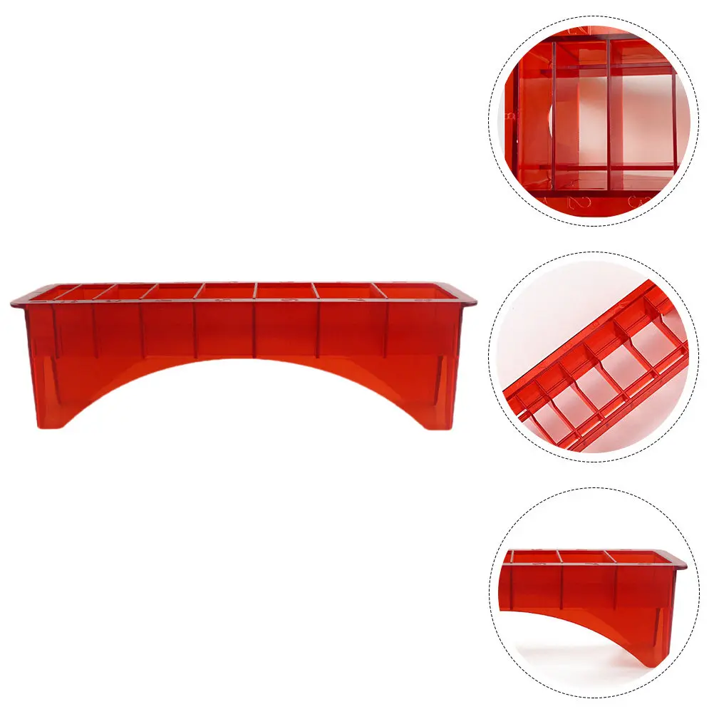 Clipper Guard Holder Large Capacity Hair Clipper Limit Comb Organizer Barber Tool Storage Box for Salon Barbershop Home Use