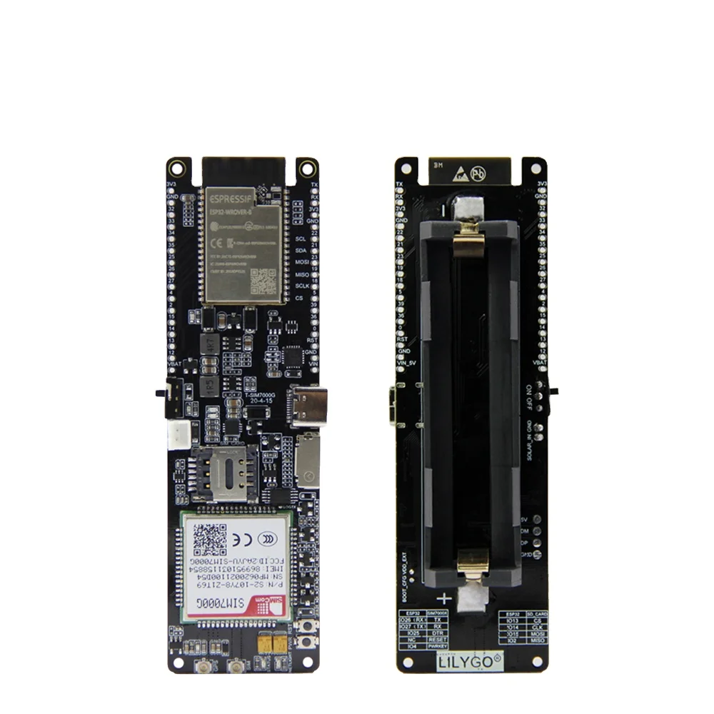 

LILYGO T-SIM7000X ESP32 LTE Module 4/16MB Flash GPS Antenna SIM PCBA Development Board SIM7000G SIM7000JC