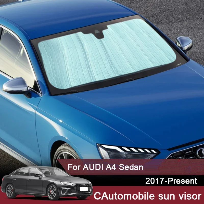 

Car Sunshades UV Protection Cover For AUDI A4 Sedan 2017-2025 Side Window Curtain Sun Visor Windshield Protector Car Accessories