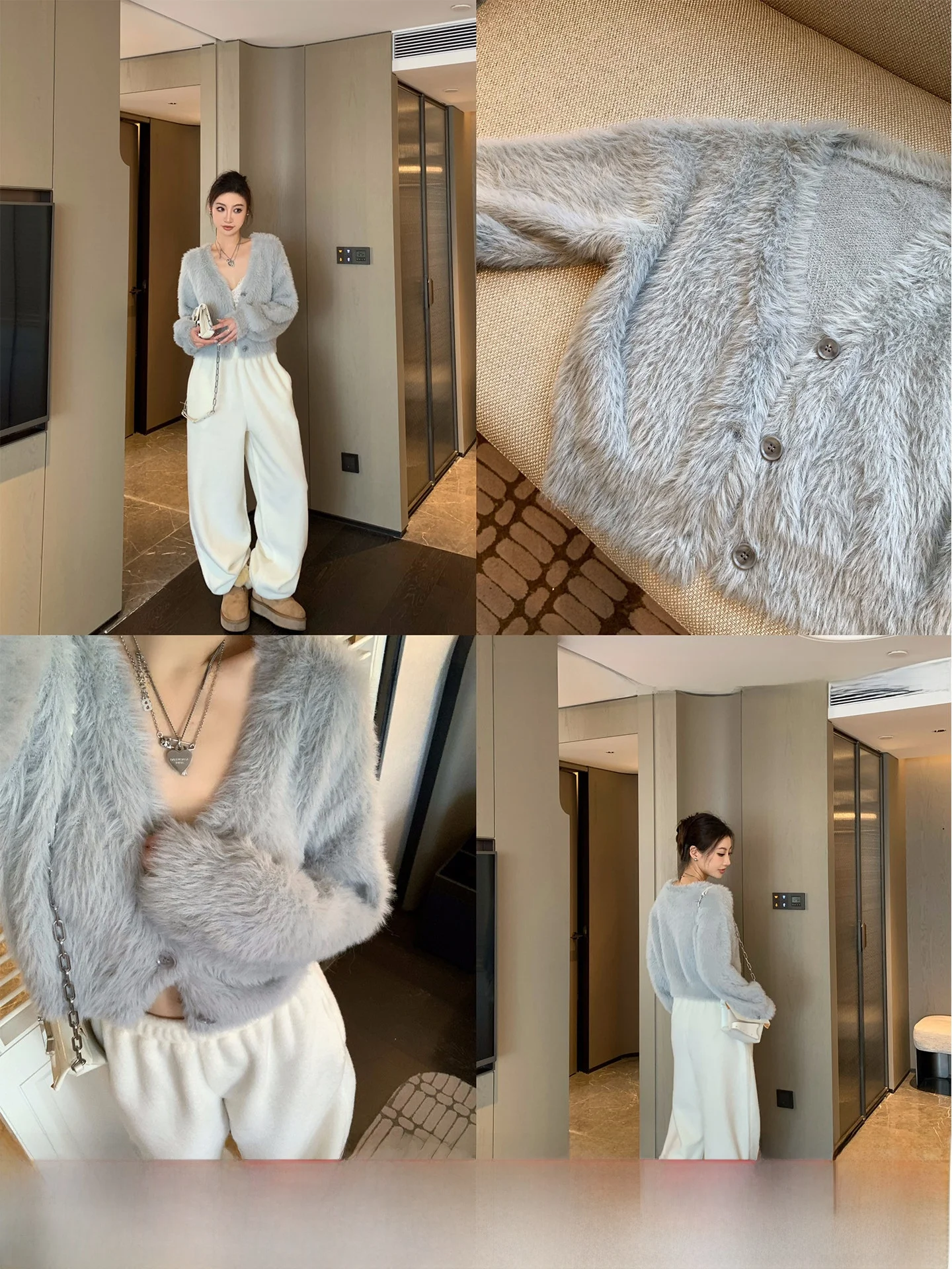 

Кардиган GV Big Brother Soft Sweet Wine ort Plu, женский, осенне-зимний, универсальный, с длинными рукавами, на пуговицах, верхняя одежда