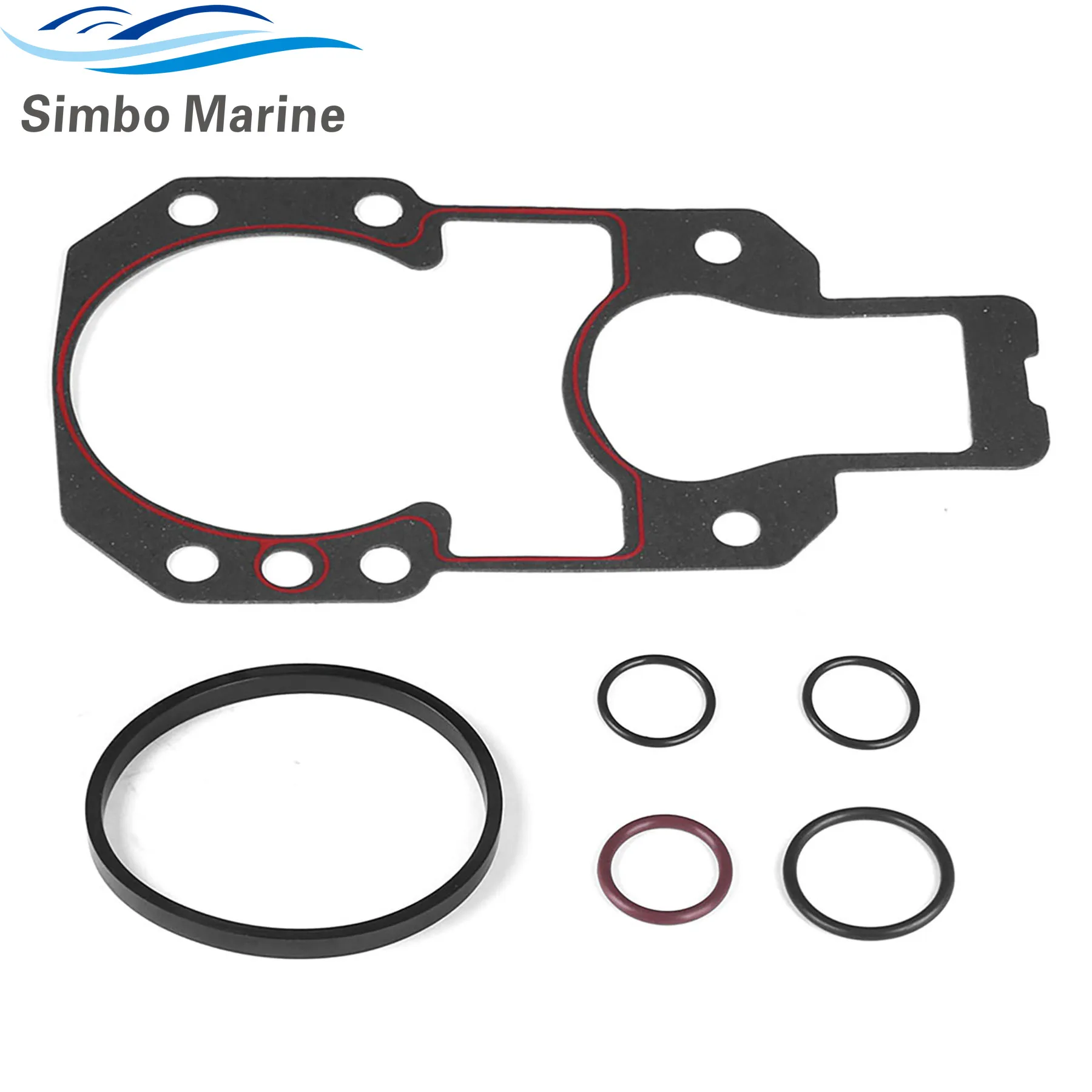 Bell Mount Gasket Set 27-94996Q2 Compatible with Mercruiser Alpha One Gen 2 R MR Outdrive Engines 27-94996A1 27-64818A3 18-2619