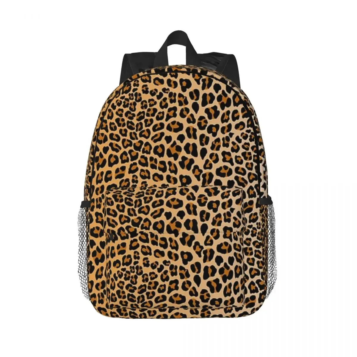 

Leopard Print Backpacks Teenager Bookbag Fashion Children School Bags Laptop Rucksack Shoulder Bag Large Capacity