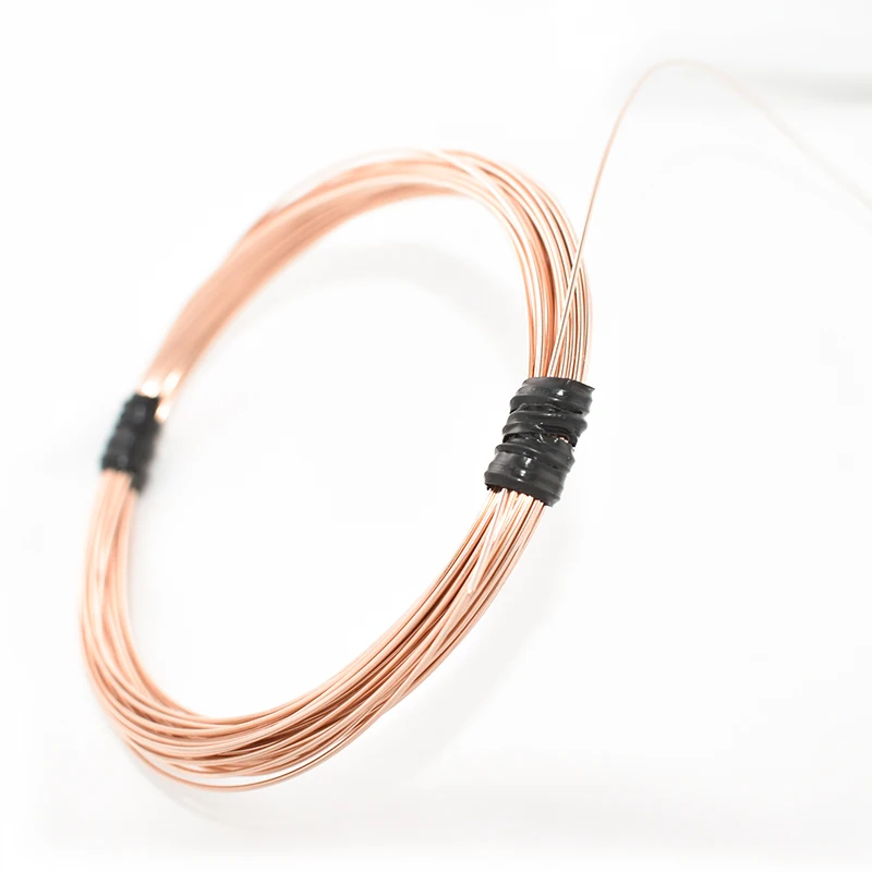 14K Rose Gold Filled Round Wire One Meter Half Hard Gold Filled Beading Wire Handmade DIY Jewelry Making Findings Accessories