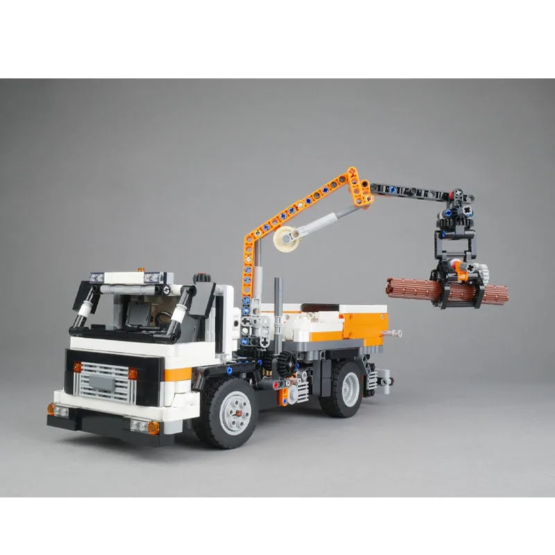 MOC-173155 Neues Frachtkran-LKW-Bausteinmodell 1051 Teile MOC Kreatives Spielzeug für Jungen Kindergeburtstag und Neujahrsgeschenk