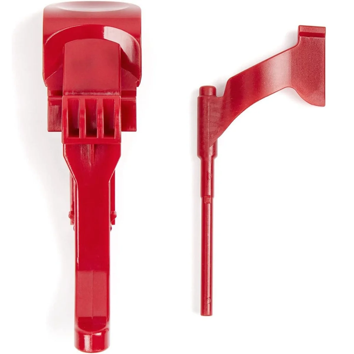 Popular para Dyson DC41 DC43 DC55 DC65 piezas de aspiradora ciclónico liberación de recipiente Clip rojo pestillo hebilla Accesorios