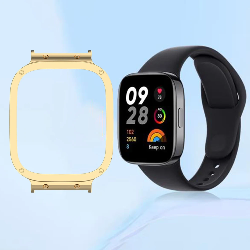 Smartwatch Metal Shell Protector Case for Redmi Watch3/Mi Watch Lite3 Frame High Quality Smart Watch Protective Accessories