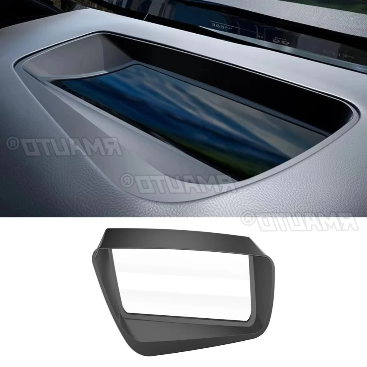 

Для Xiaomi SU7 изогнутый головной дисплей, защитный чехол, приборная панель, HUD, деталь для модификации салона автомобиля