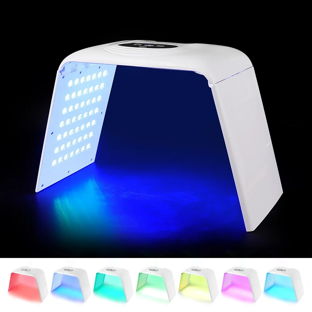 Foldable 7 Colors LED Photon Machine Salon Home Use LED Facial Body SPA Mask PDT Machine Face LED Mask Beauty Device Skin Care