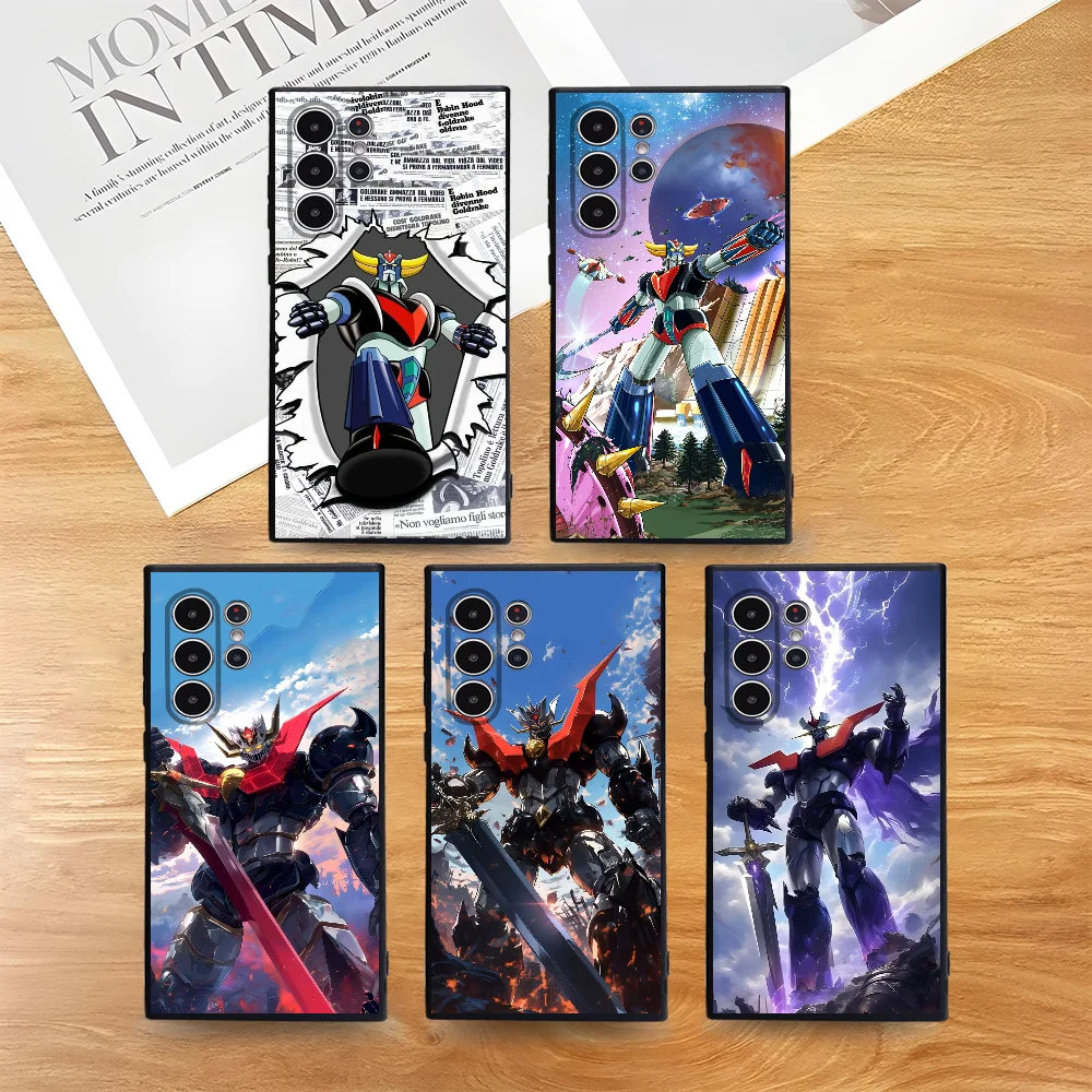 

Anime M_Mazinger_Z_R_RobotS Phone Case For Samsung Galaxy S25 S24 S22 S23 Ultra S21 S20 Plus 5G Non-Slip Full Cover Soft Case