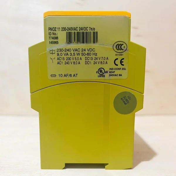 

2026 For 11 774086 Safety Relay 230-240vac 24vdc 7n/o Brand New Original Spot Plc